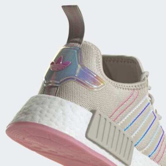 Adidas NMD_R1 Low Womens Athletic Shoes Gray GW9473 NEW Multi Sz - Picture 10 of 10